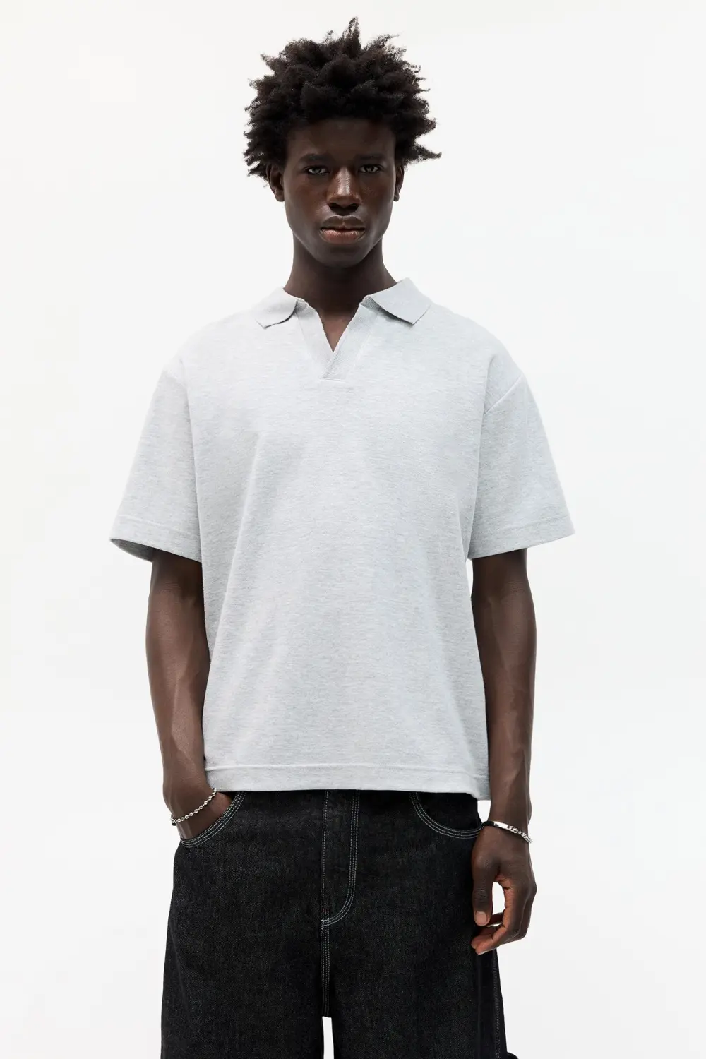 Short sleeve polo shirt
