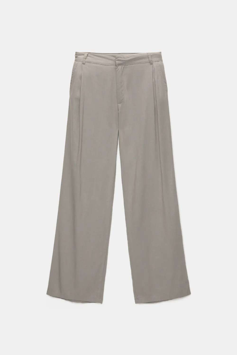 Pantalón de vestir fluido con lino
