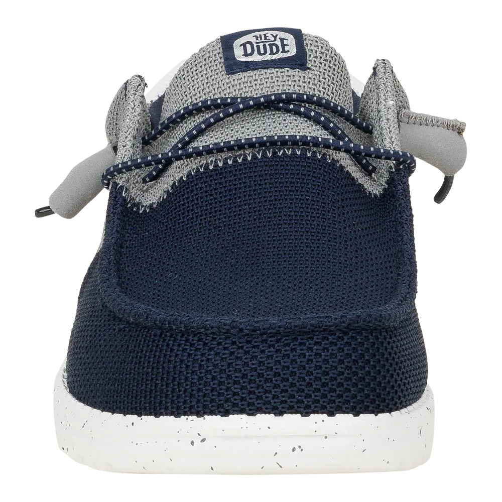 Wally Tri Varsity Mesh - Navy/Grey