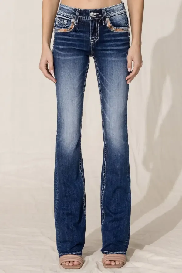 Love Pop Bootcut Jeans