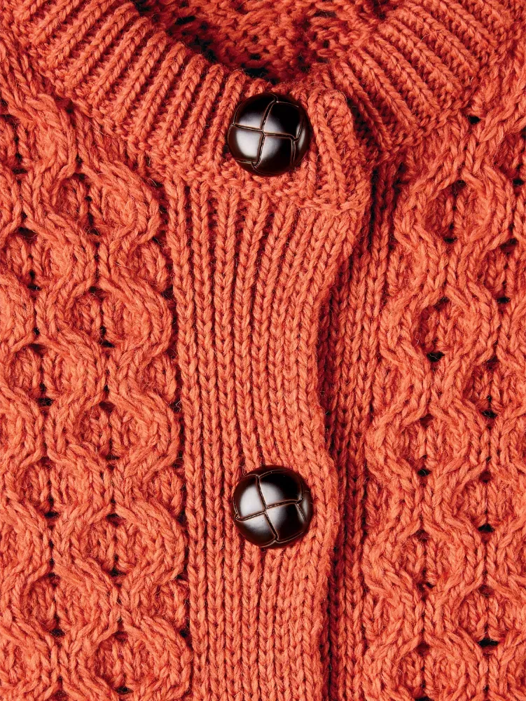 Women's Irish Wool Timeless Cardigan