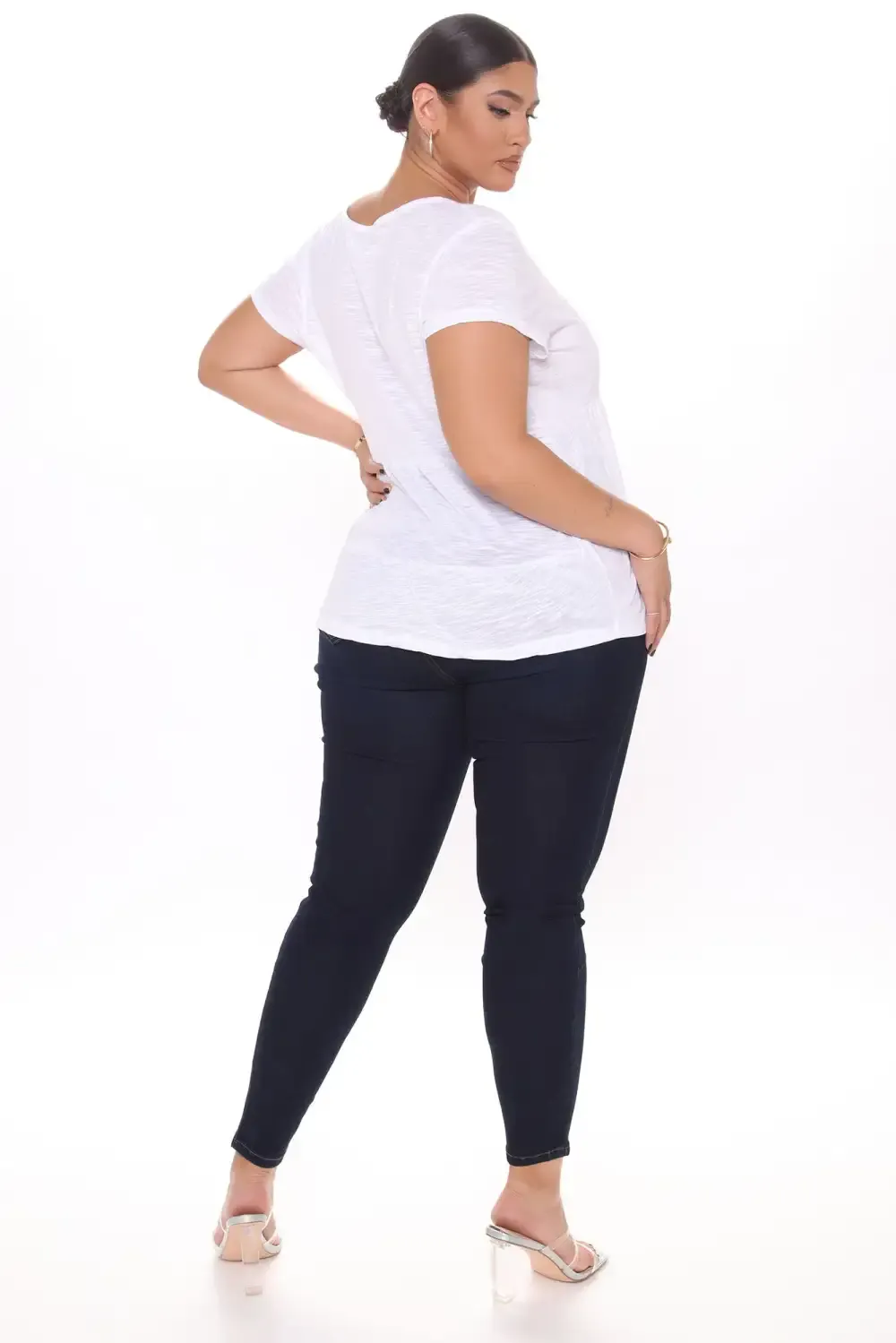 Flex Game Strong Low Rise Skinny Jeans - Dark Wash
