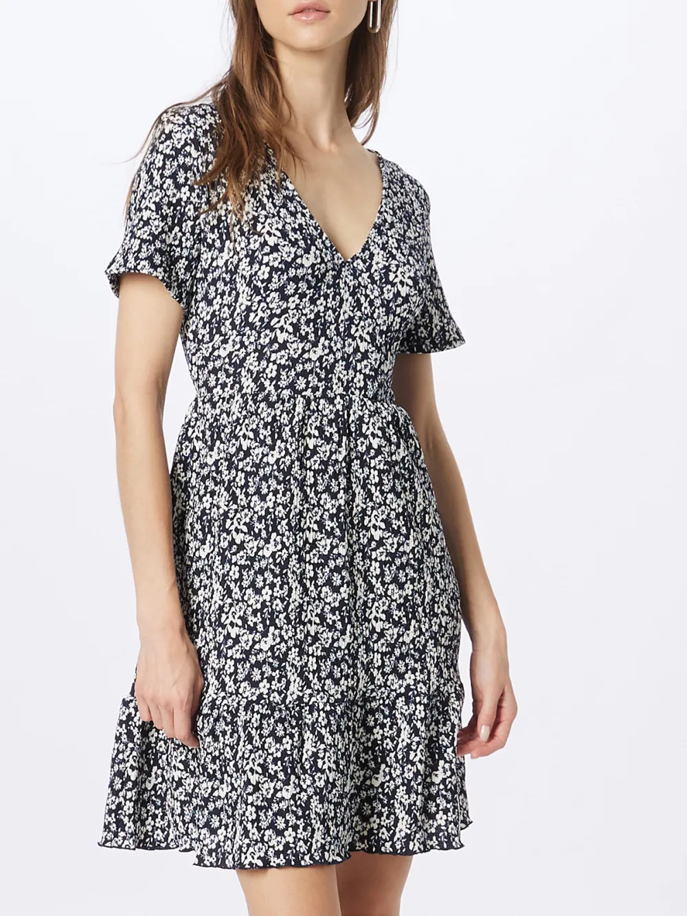 Floral Print Casual Style Dress
