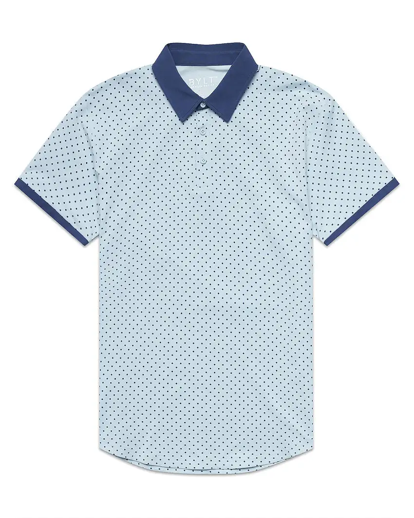 Drop-Cut: Lux Dotted Polo