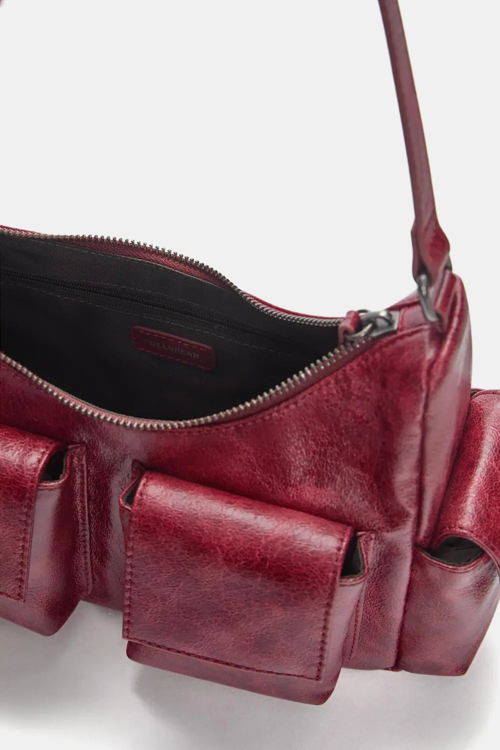 Bolso de hombro multibolsillos