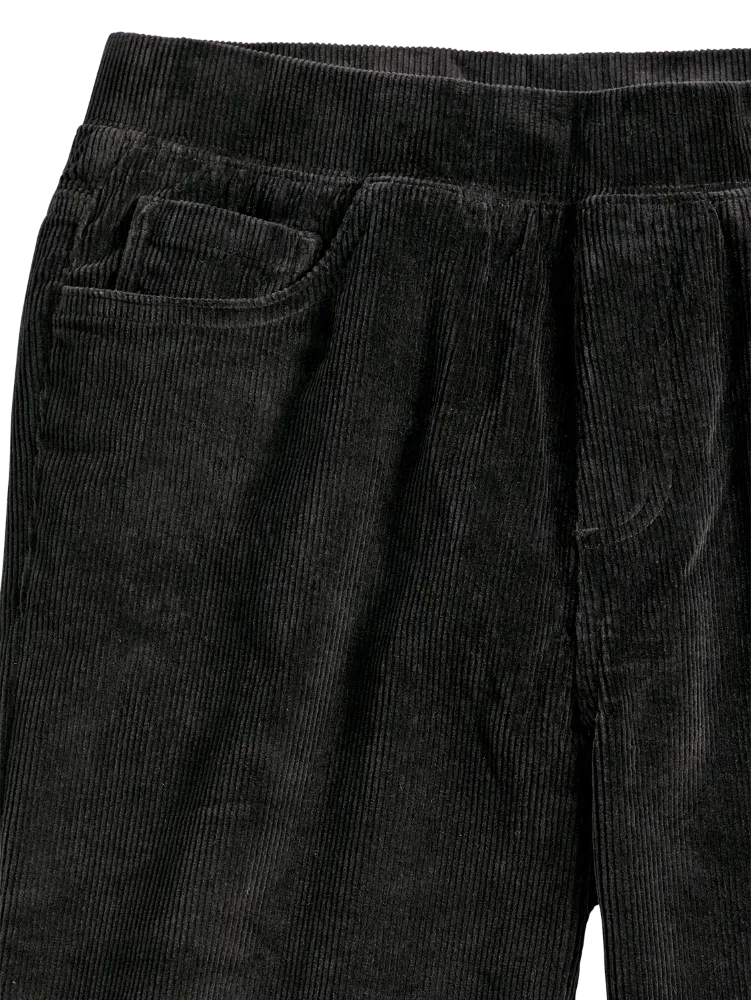 Women's Elastic-Waist Cotton Corduroy Pants