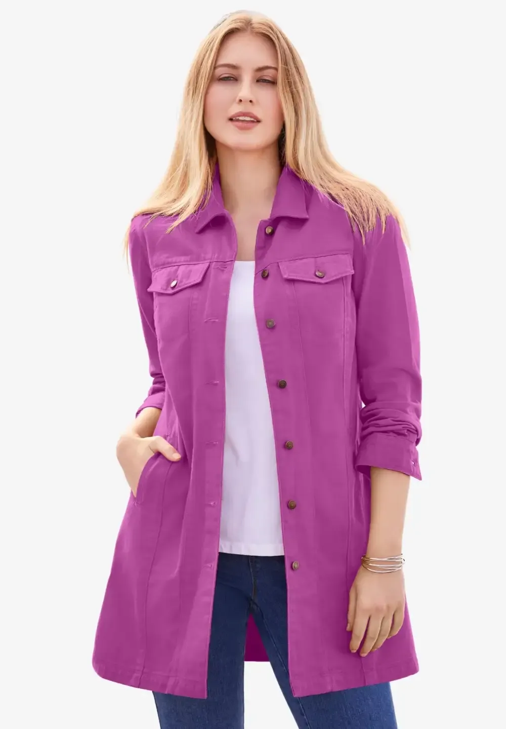Long Denim Jacket