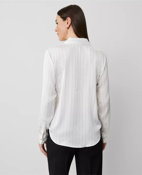 Dotted Slim Fit Shirt
