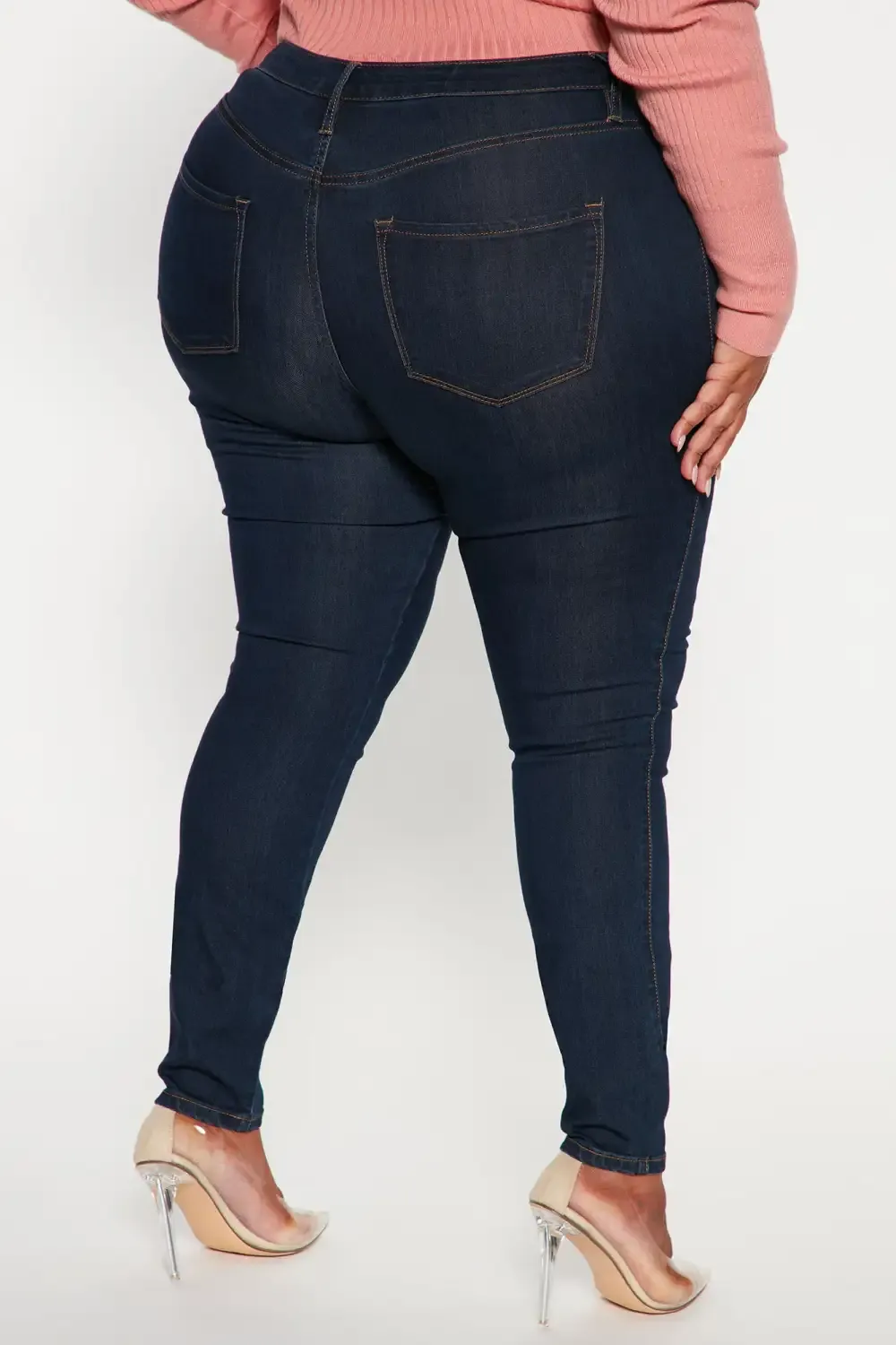 Tall Classic Mid Rise Skinny Jeans - Dark Denim
