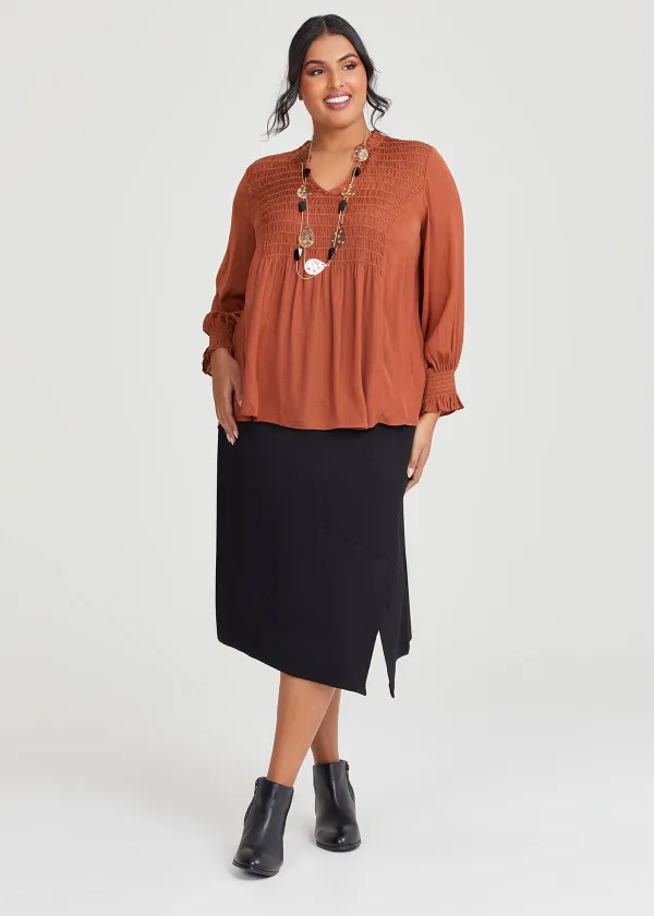 Luxe Willow Drape Top