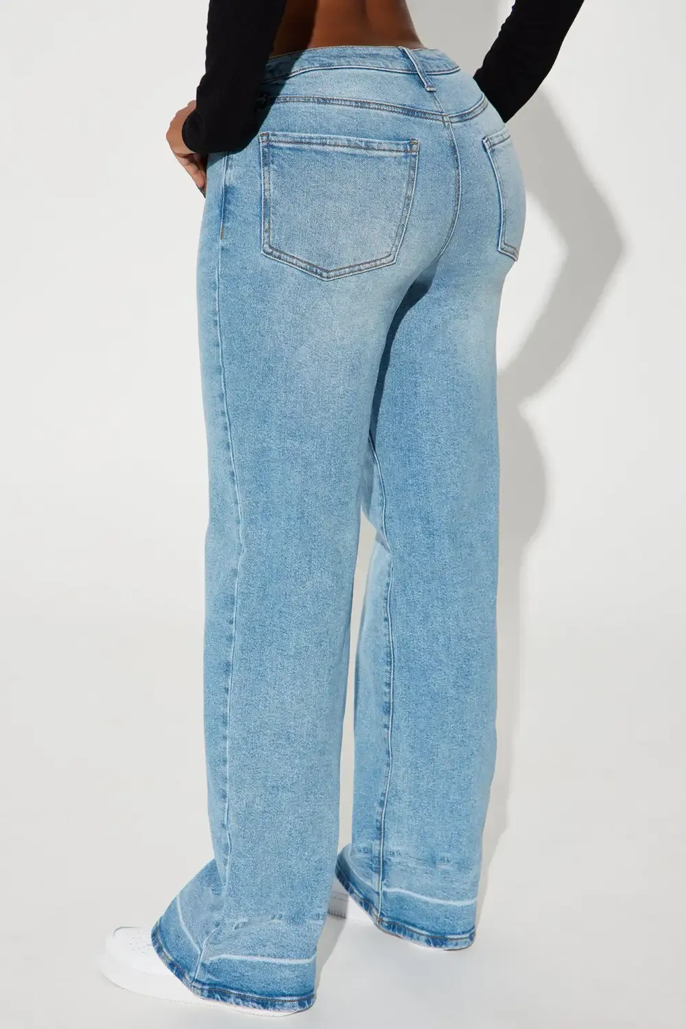 For Life Stretch Straight Leg Jeans - Light Wash