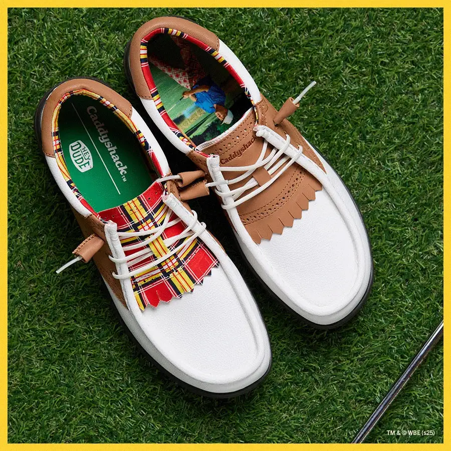 Wally Golf Caddyshack - White/Brown
