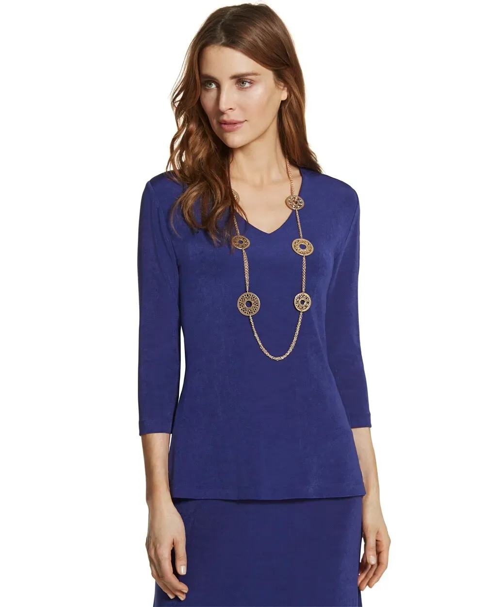 Travelers Classic V-Neck Top