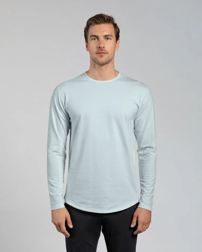 Drop-Cut Long Sleeve: Lux