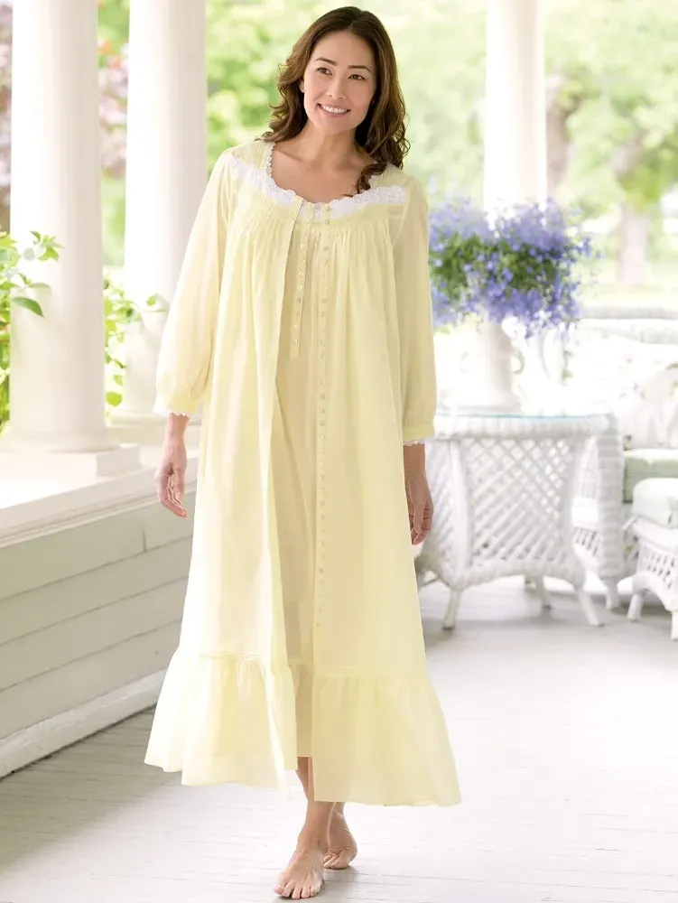 Eileen West Buttercup Cotton Robe