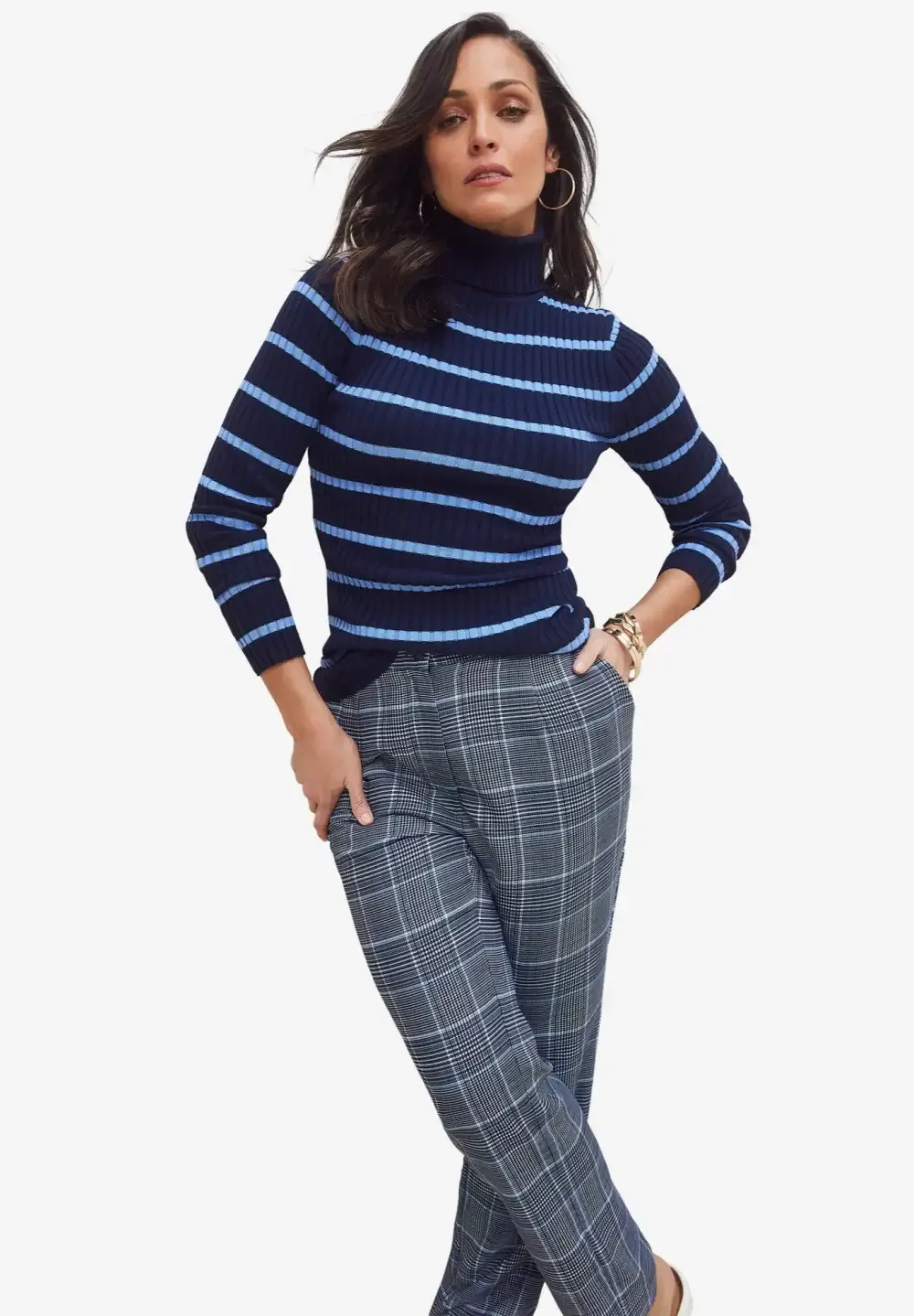 2-Piece Double-Breasted Pantsuit