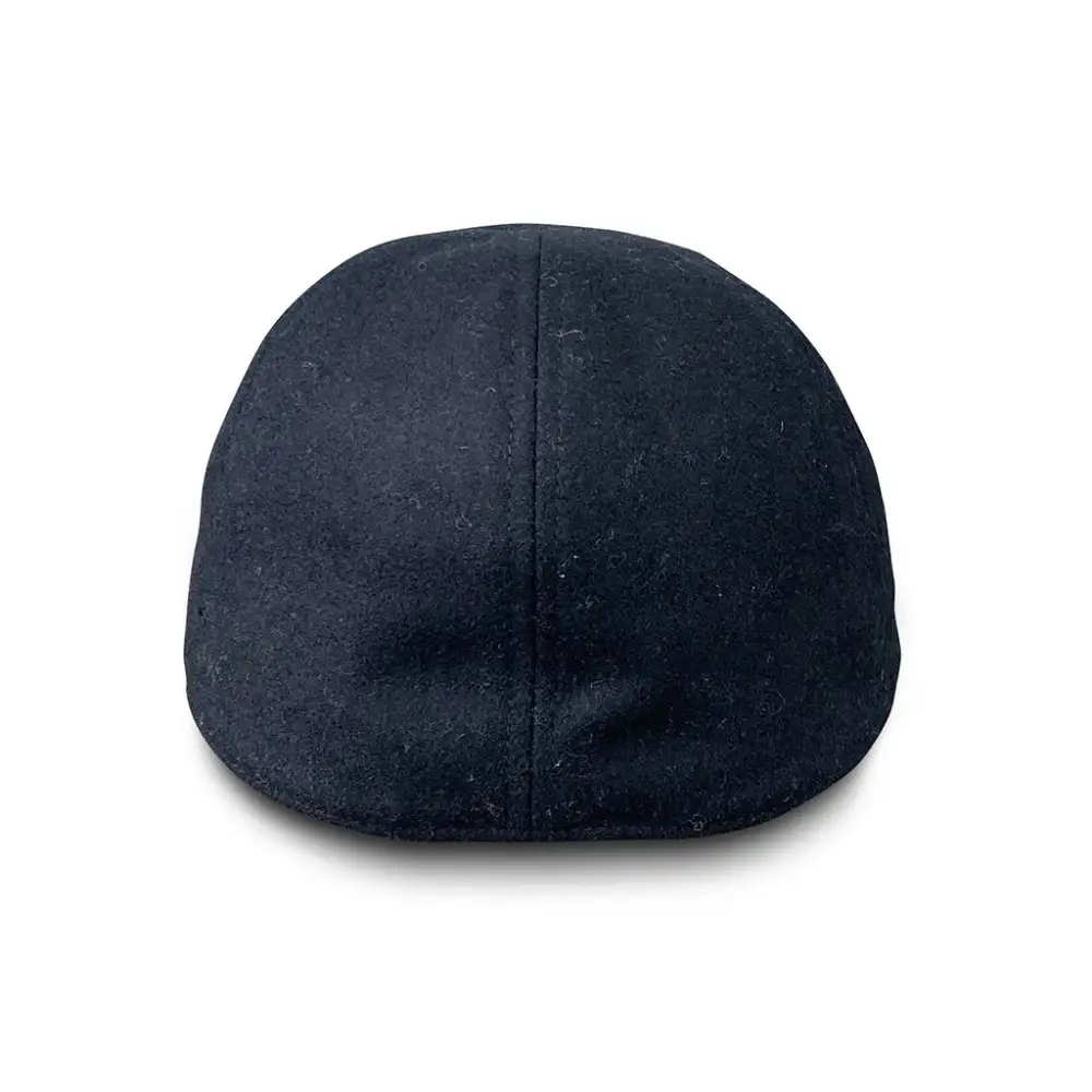 The Kenmore Boston Scally Cap - Coolidge Black & Grey Brim