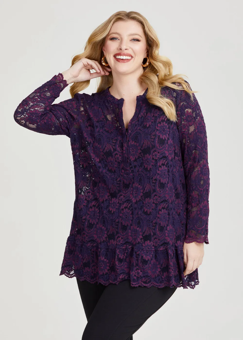 Lace Lauren Top