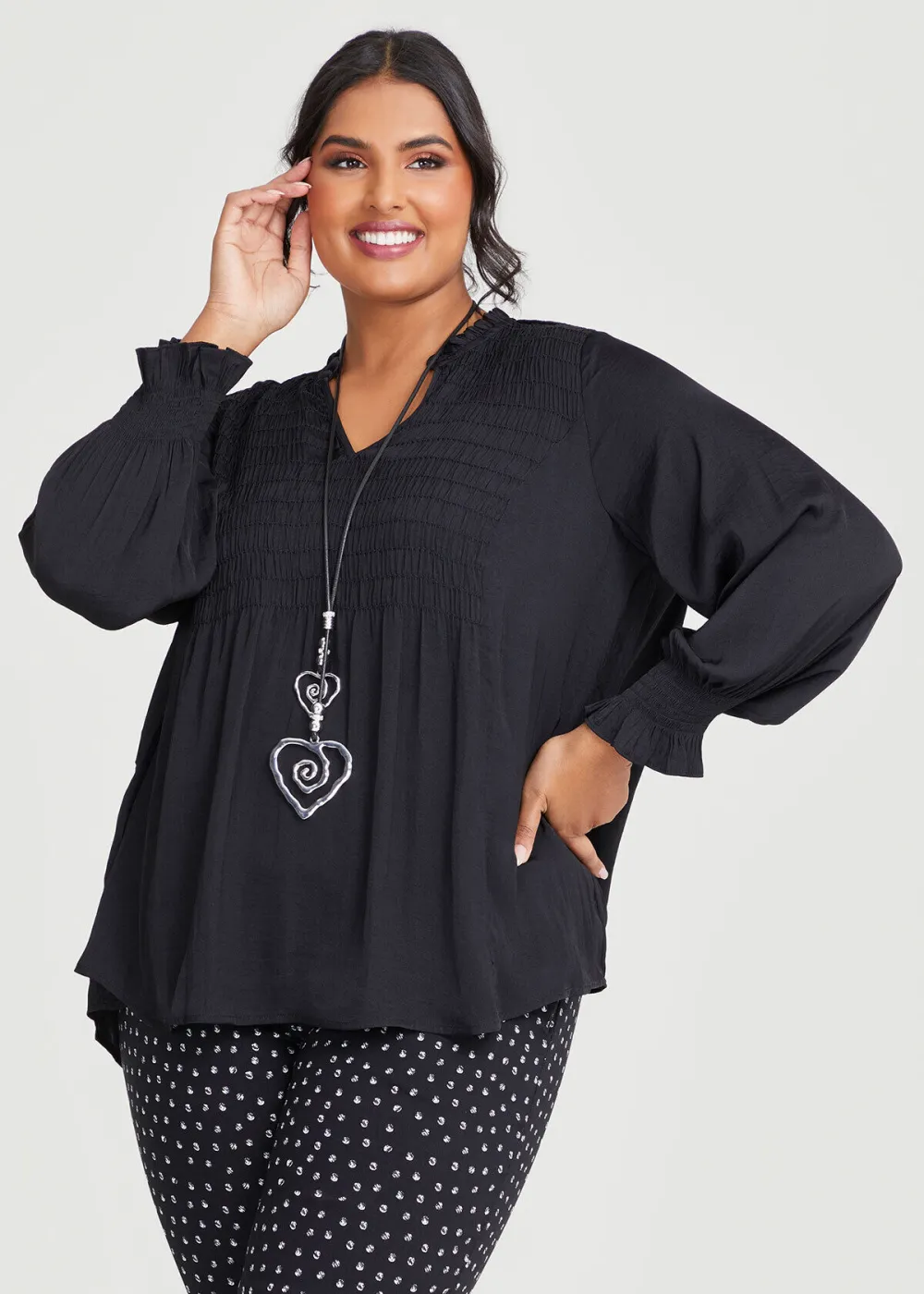 Luxe Willow Drape Top