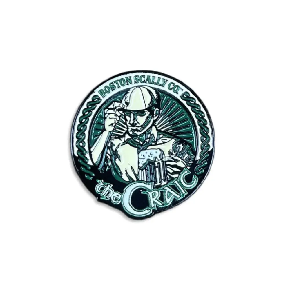 Boston Scally The Craic Cap Pin