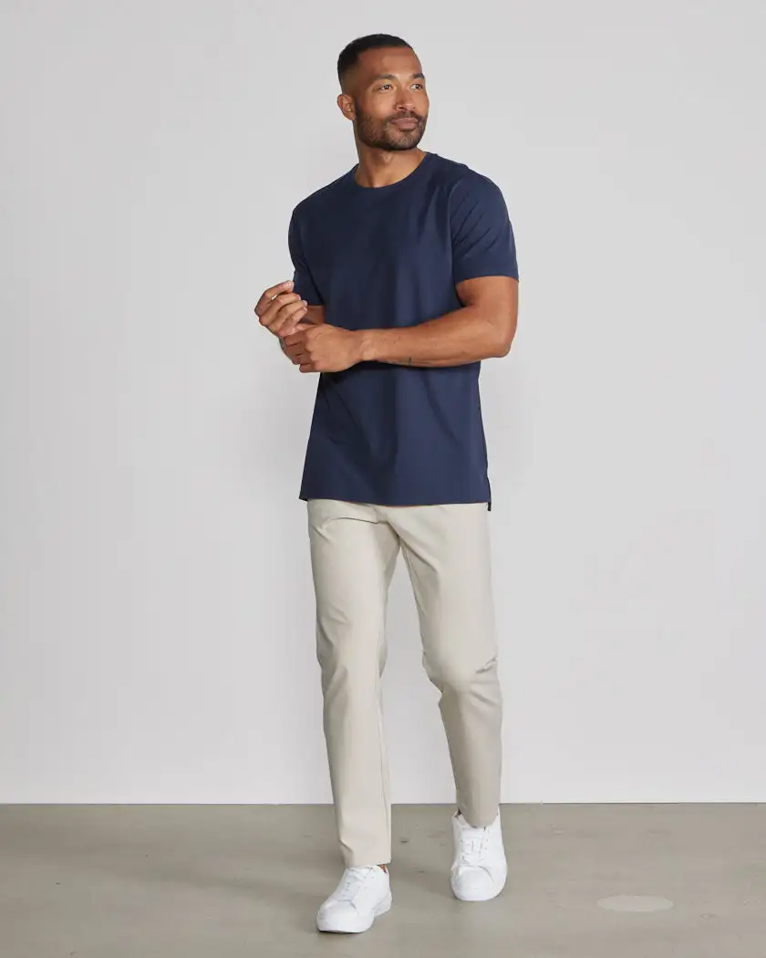 Limitless Short Sleeve Split Hem