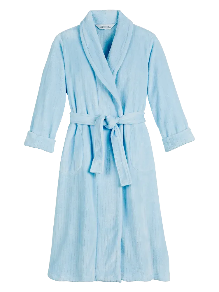 Women's Ultra-Plush Fleece Wrap Robe