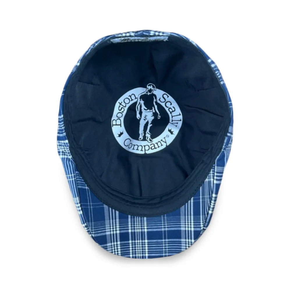 The Blue House Peaky Boston Scally Cap - Plaid