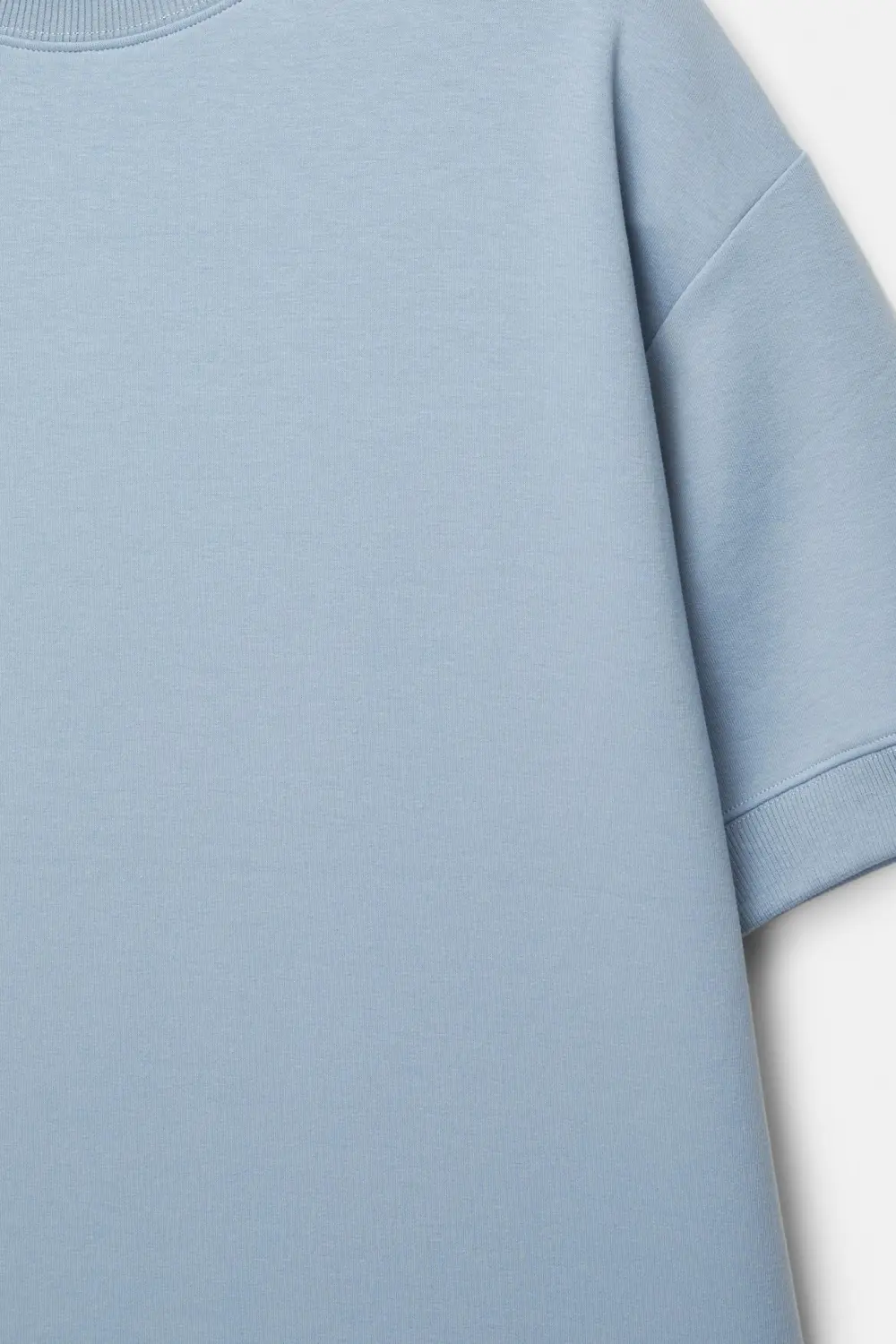 Short sleeve sweatshirt