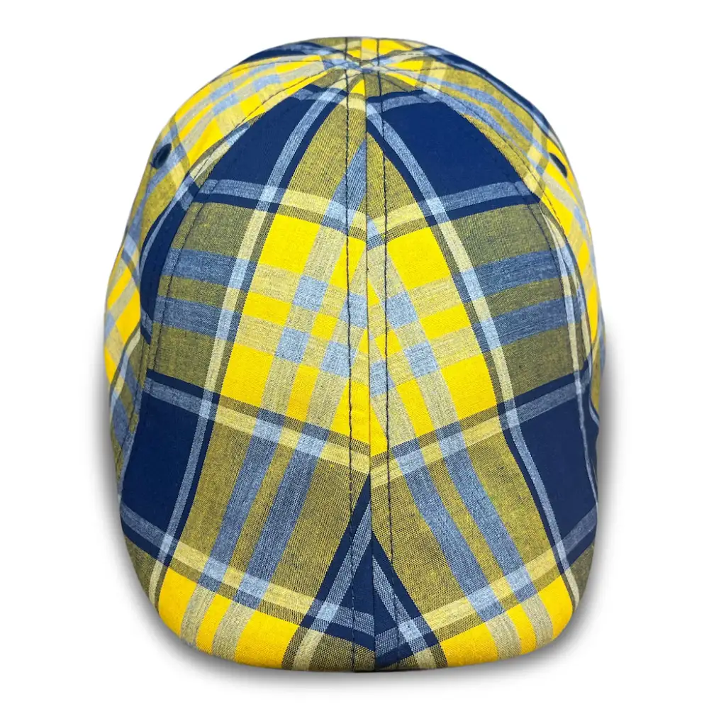 The Sweetwater Plaid Trainer Boston Scally Cap - Goldwater