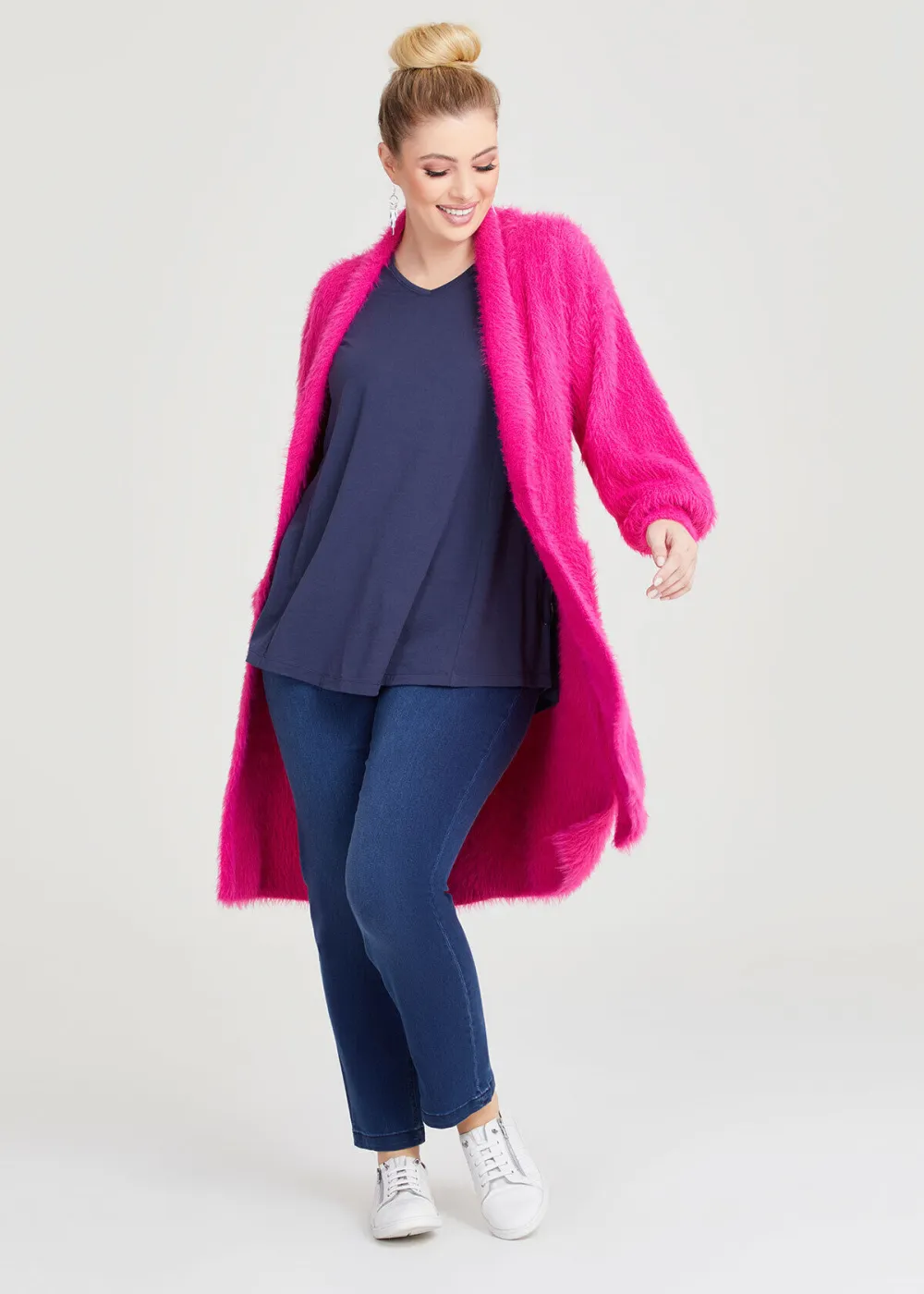 Wool Bamboo V-neck Top