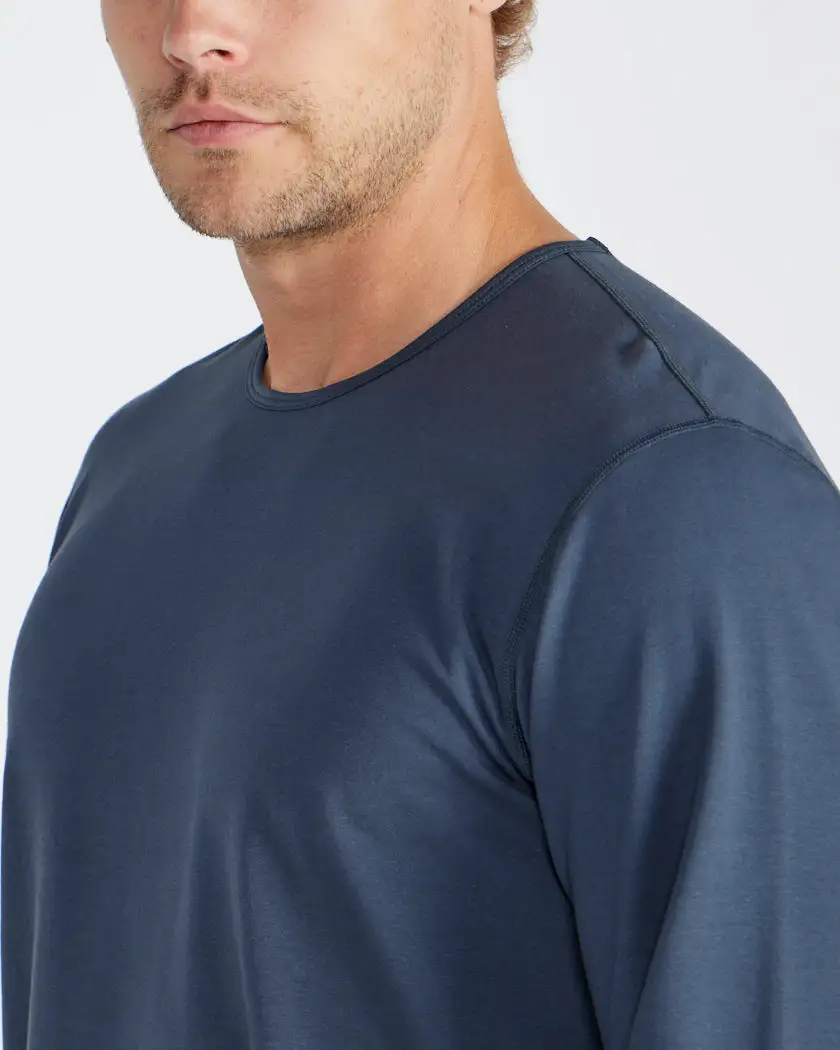 Drop-Cut Long Sleeve: Lux