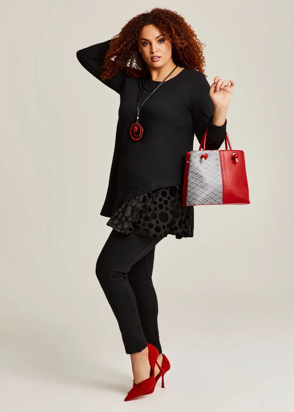 Bamboo Kayla Panelled Top