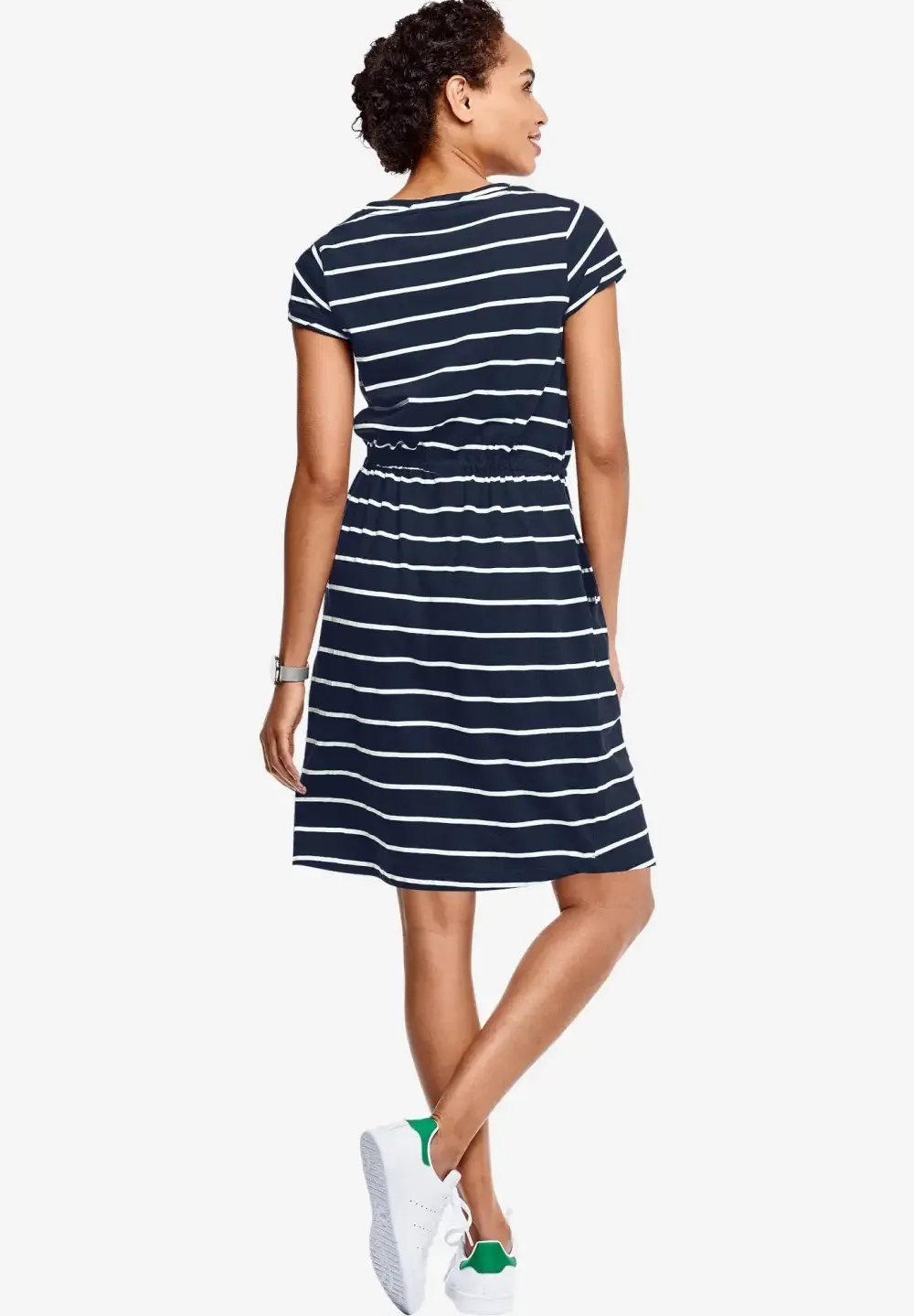 Knit Drawstring Dress
