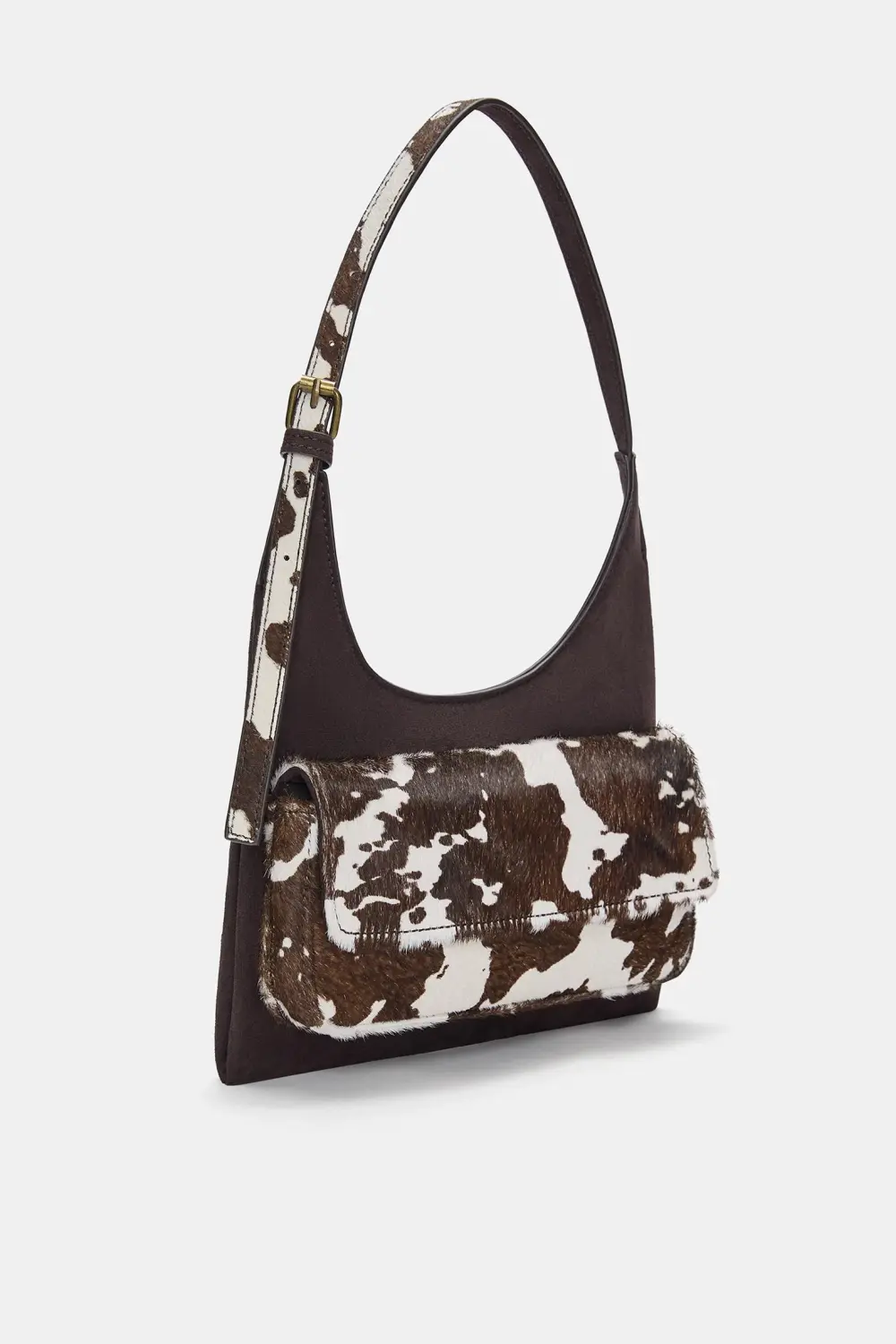 Bolso de hombro animal print