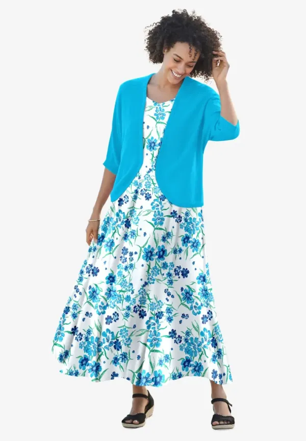 Sleeveless Crinkle Dress