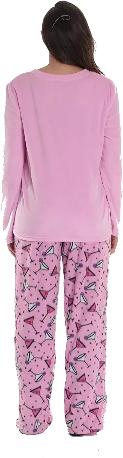 Women’s Pajama Pant Set - Nightgown with Matching Socks