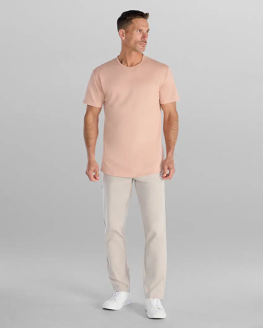 Bayside Short Sleeve Drop-Cut