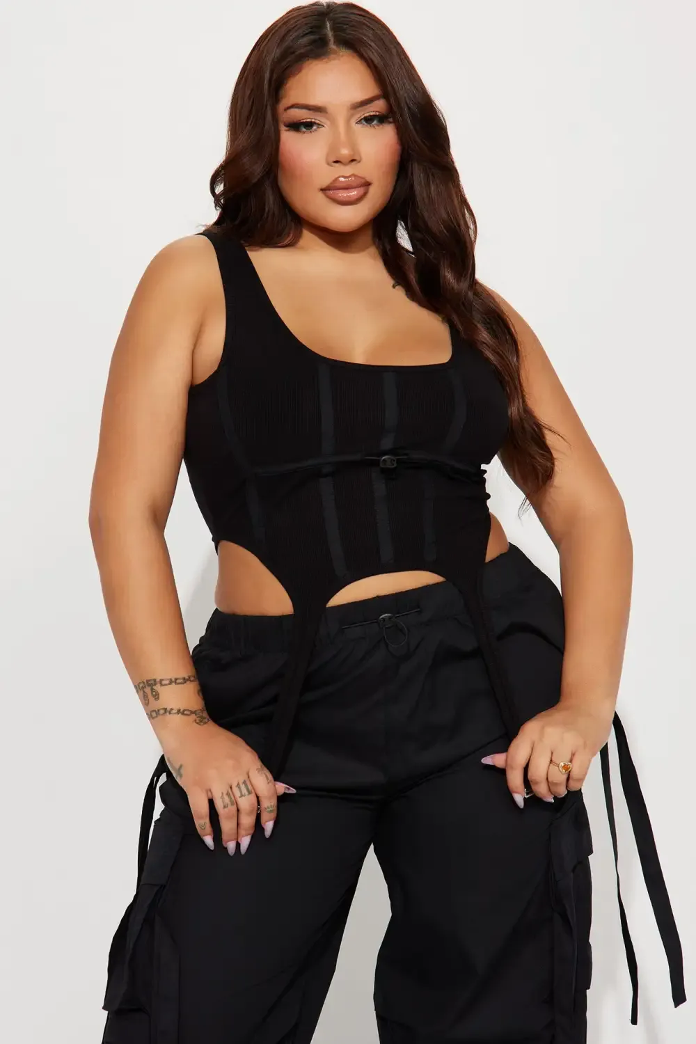 Getting It Together Pant Set - Black