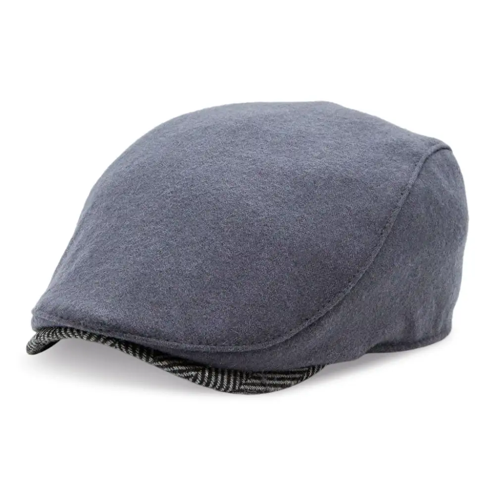 The Sidestreet Boston Scally Cap - Grey