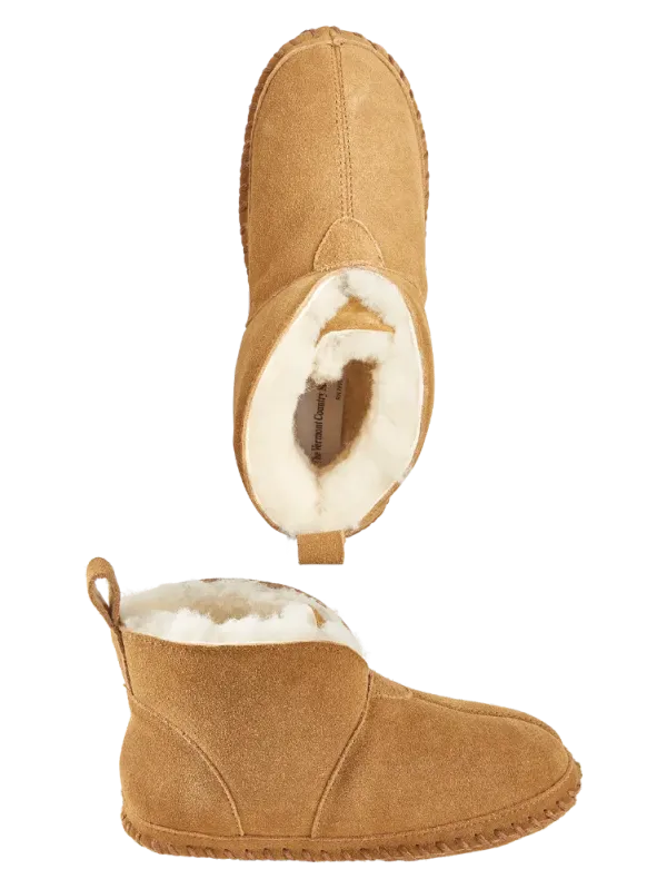 Women's Sheepskin Soft-Bottom Booties