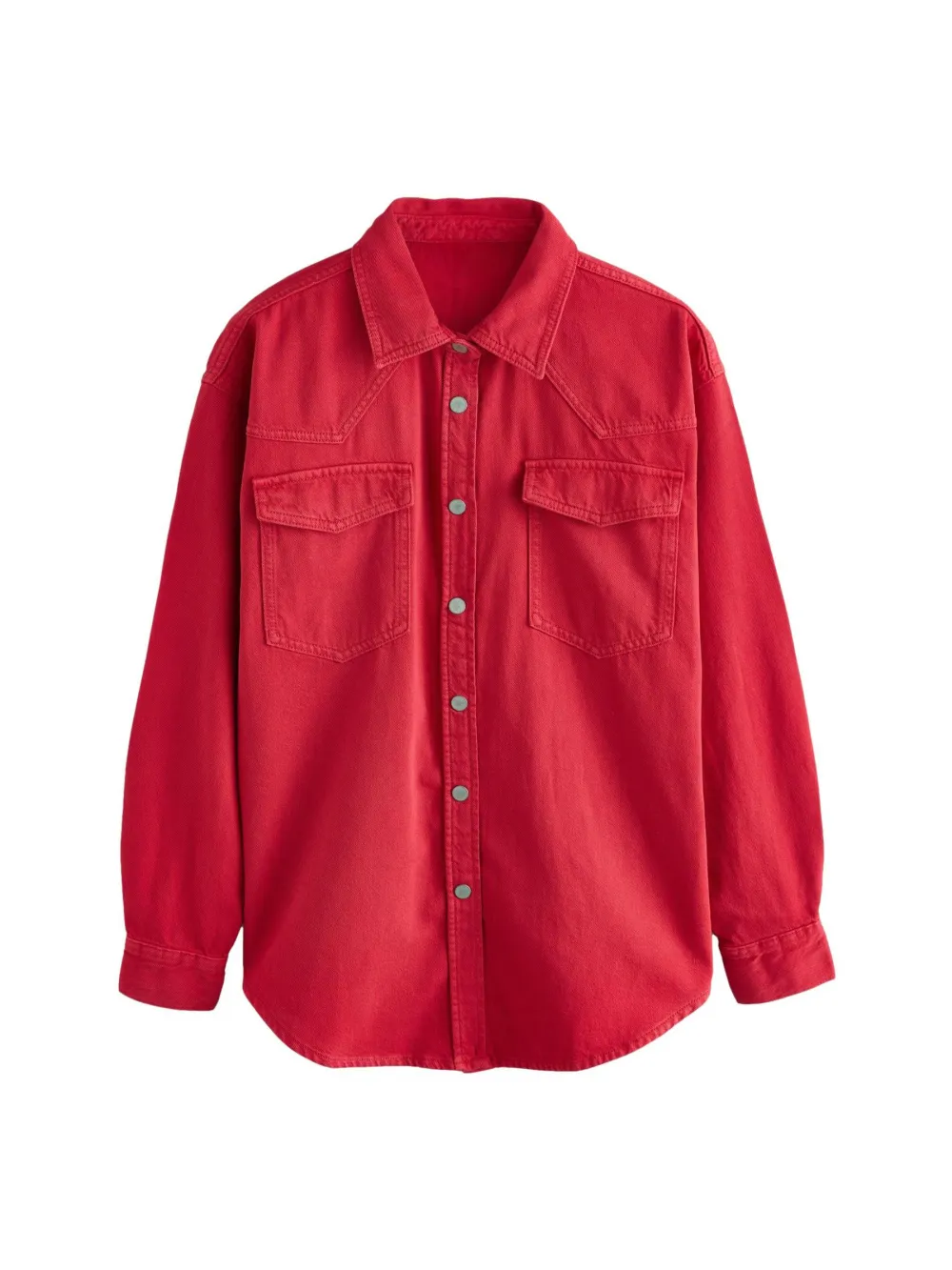 Oversize Denim 100% Cotton Shirt