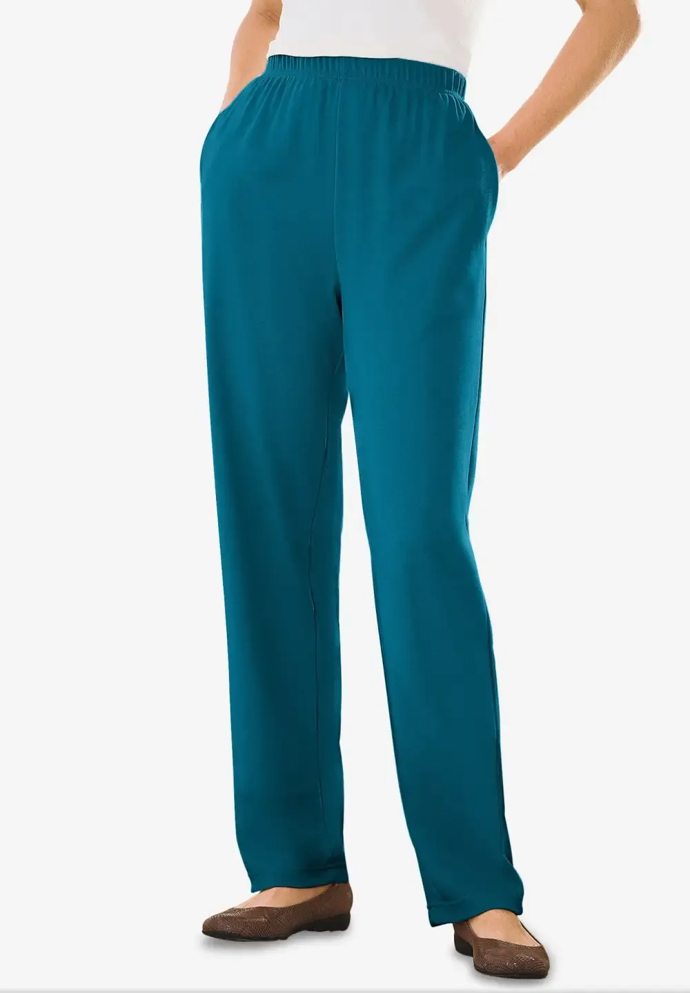 7-Day Knit Straight Leg Pant