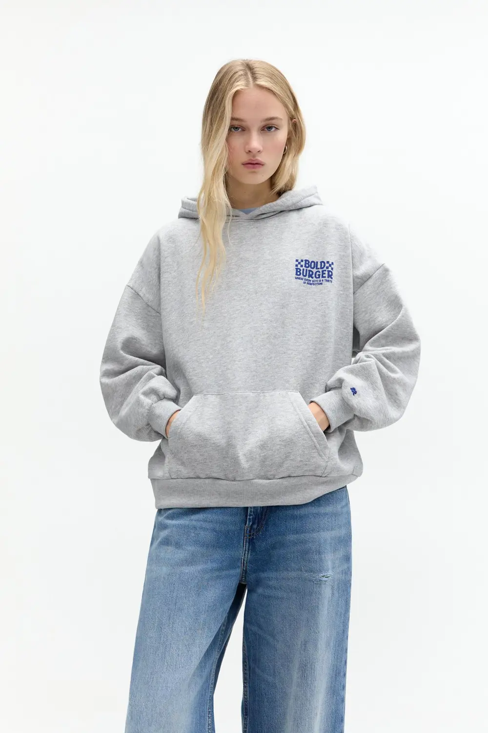 Sudadera capucha hamburguesa