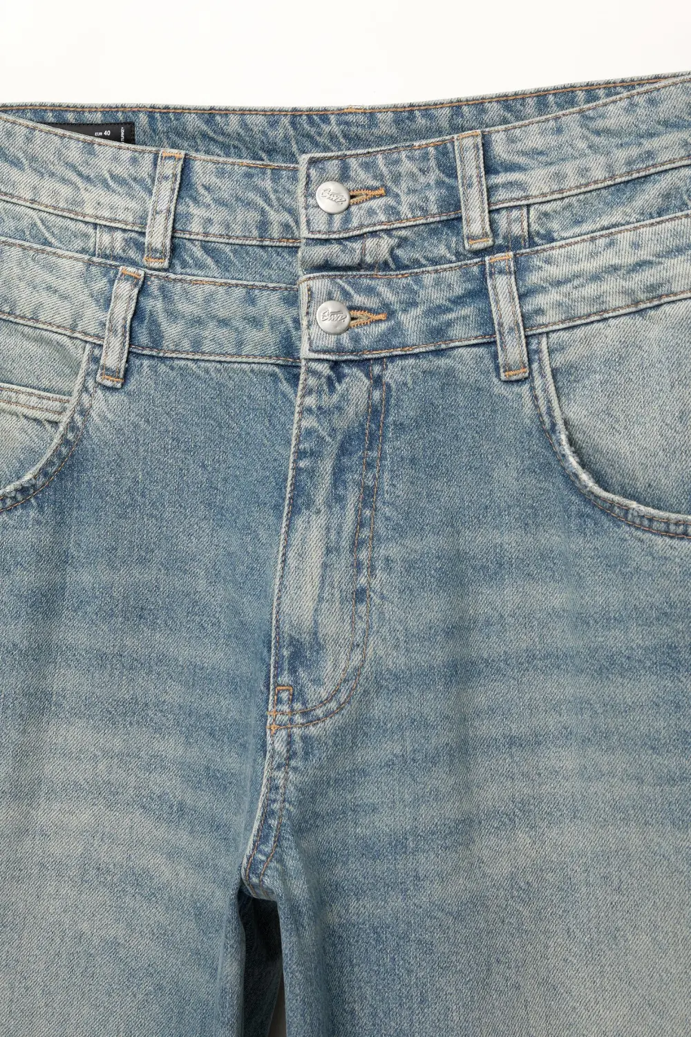 Double waist skater jeans