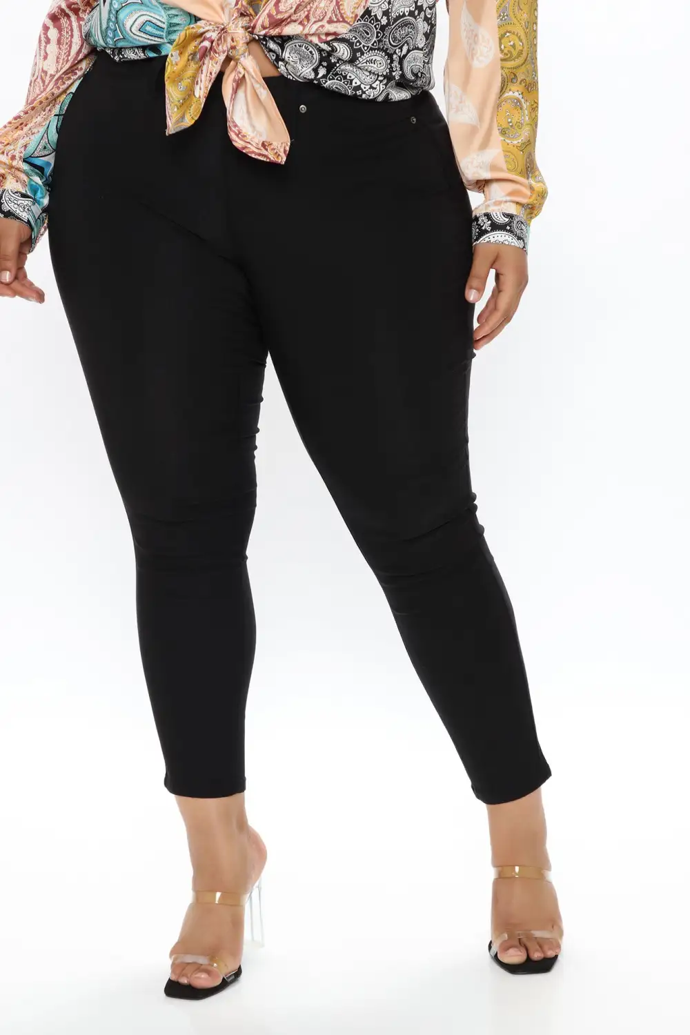 Hyperstretch Skinny Pants - Black