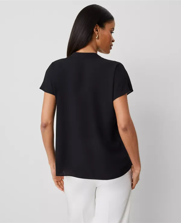 Split Neck Blouse