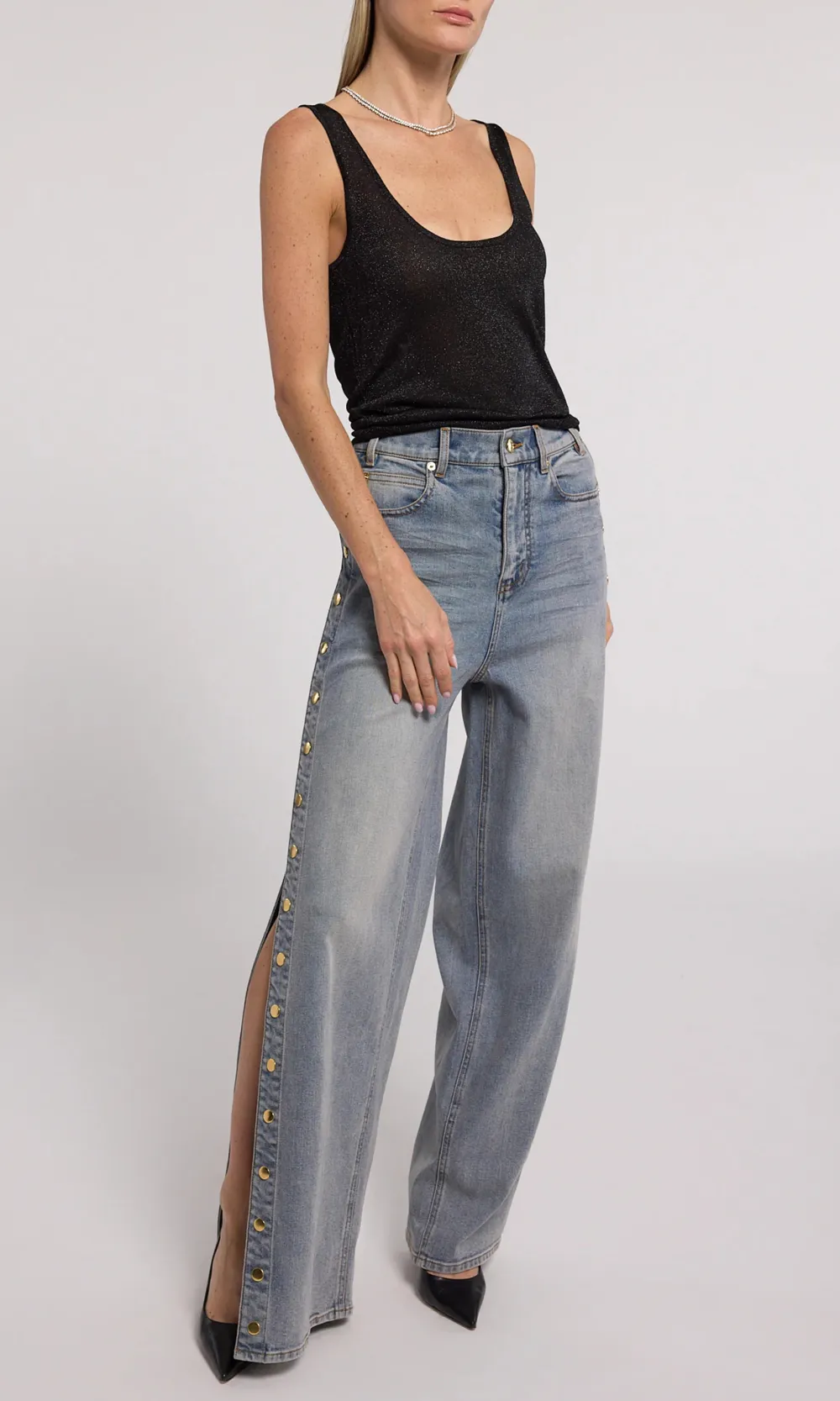 Stassia Snap Jeans