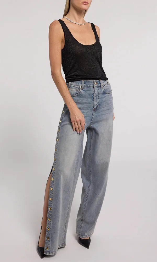 Stassia Snap Jeans