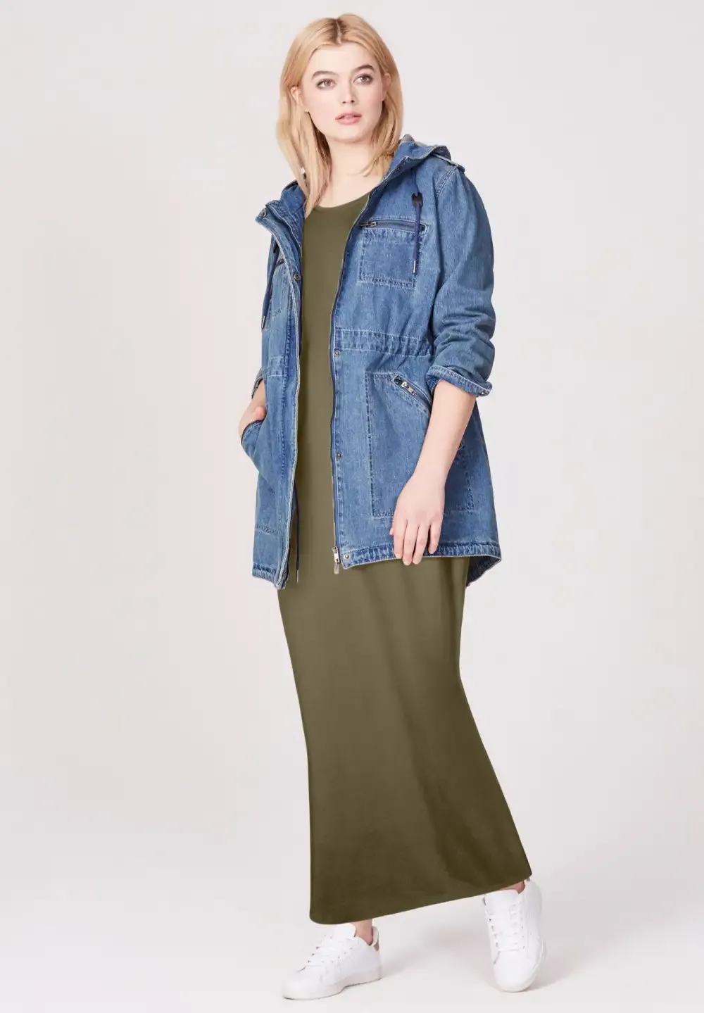 Sleeveless Knit Maxi Dress