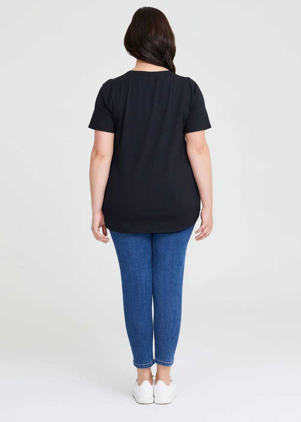 Australian Cotton V-neck T-Shirt